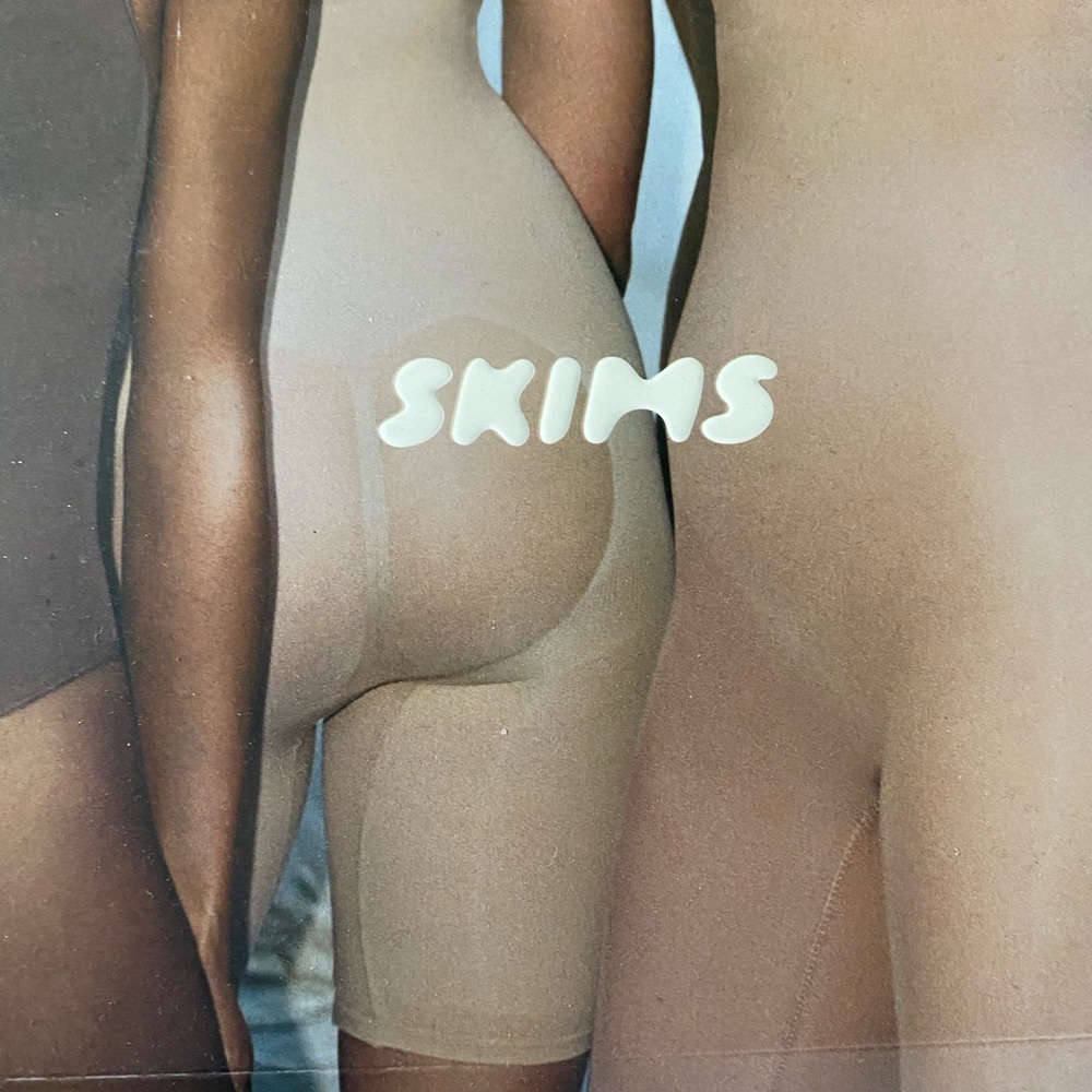 Skims bandeau bra in Umber